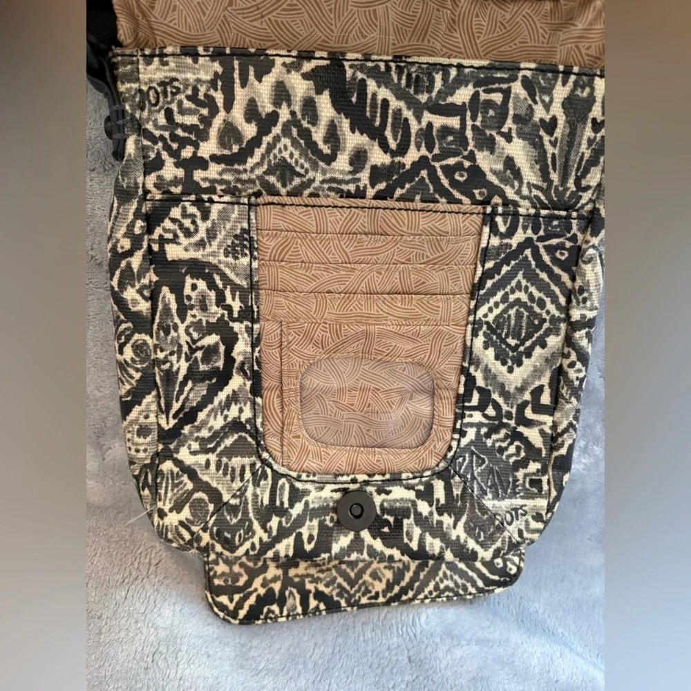 ❤️ Sakroots Artist Circle Small Flap Crossbody Messenger bag